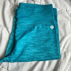 Girls Blue Ombré Leggings